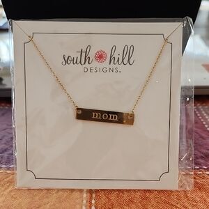 South Hill Designs Gold 'Mom' Necklace